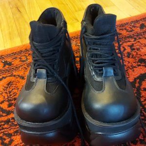 Demonia Boxer-01 goth platform boots/shoes Like New size 6 Men